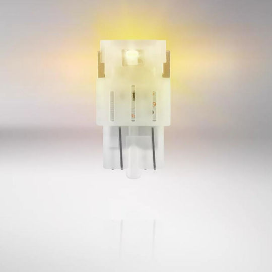 Osram Крушки за автомобил W21/5W LED Жълти 12V 1.9W 2 броя