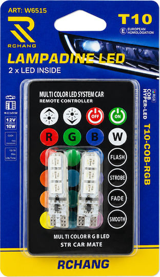 Maxxed Λάμπες Αυτοκινήτου T10 LED 12V 10W 2τμχ