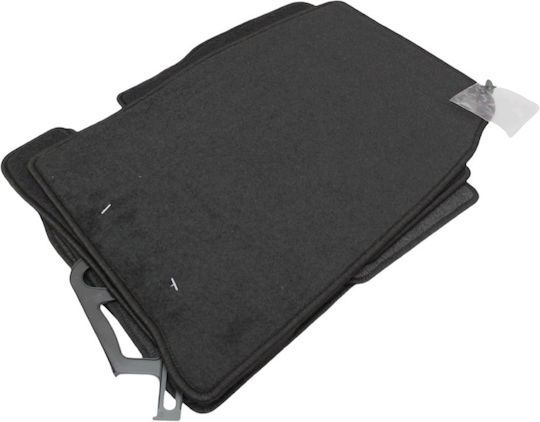 Petex Satz Vorder- und Hintermatten 4Stück aus Teppichboden für Suzuki Großer Vitara 1998-2005 Schwarz