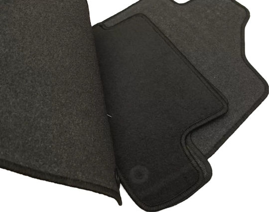 Petex Set of Front and Rear Mats 4pcs for Audi TT 2006-2014 Black