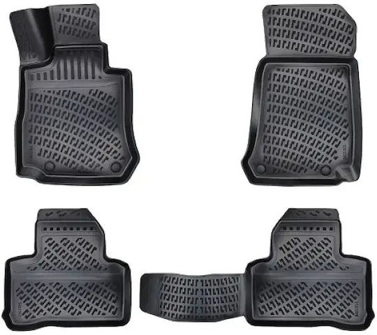 Umbrella Set Covorașe Față și Spate 4buc din Furtun pentru Mercedes-Benz GLC - Magazin online 2015+ Negre