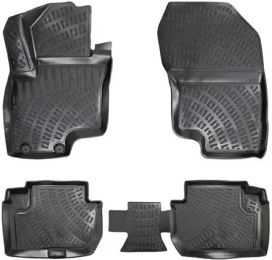 Umbrella Set Covorașe Față și Spate 4buc din Furtun pentru Mitsubishi Outlander 2020+ Negre