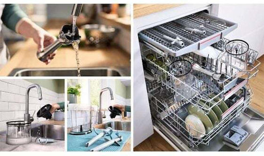 Bosch Handmixer mit Kunststoff-Stab 1200W Grau