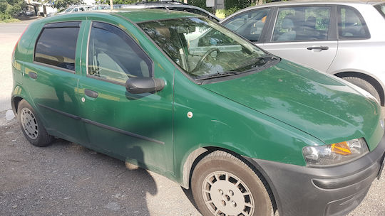 Heko Satz Windabweiser Vordere und Hintere Dark Fime für Fiat Punkt 4Stück