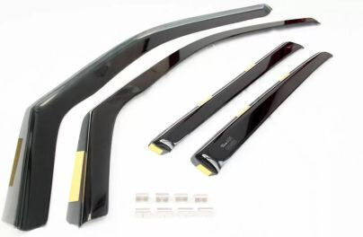 Heko Set deflectoare de vânt Dark Fime pentru Fiat Stilo 4buc