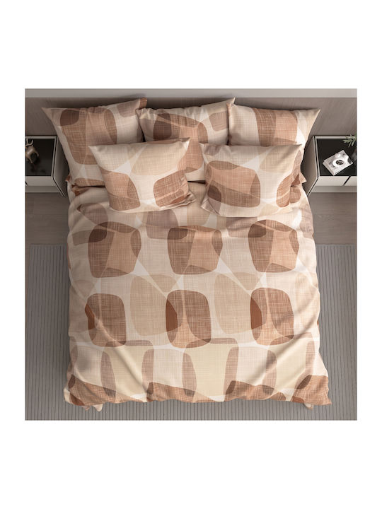 Charalambidis Textiles Βότσαλο Cearceaf De Pat Single Cu Hugger Din Cauciuc 100x200+30cm