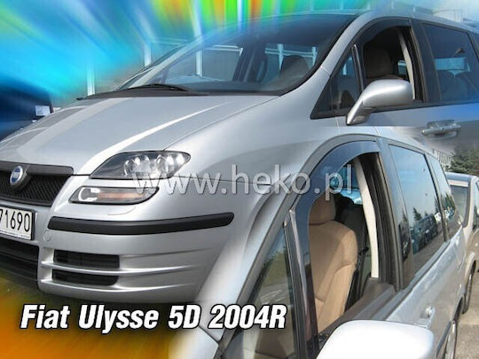 Heko Комплект Ветробрани Dark Fime за Fiat Uno 4бр