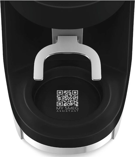 Smeg Електрическа Кафемелачка 150W с Капацитет 240gr и 8 Степени на Смилане Черна