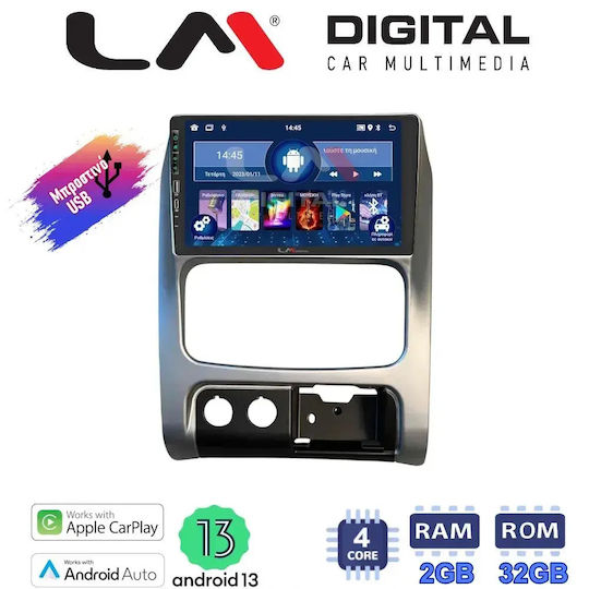 LM Digital Ηχοσύστημα Αυτοκινήτου για Jeep Cherokee / Liberty 2002-2007 (Bluetooth/USB/WiFi/GPS/Apple-Carplay/Android-Auto)