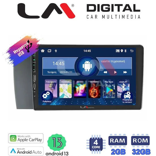 LM Digital Car Audio System for Volvo XC 70 2004 > 2007 Bluetooth USB Wi-Fi GPS Apple CarPlay Android Auto