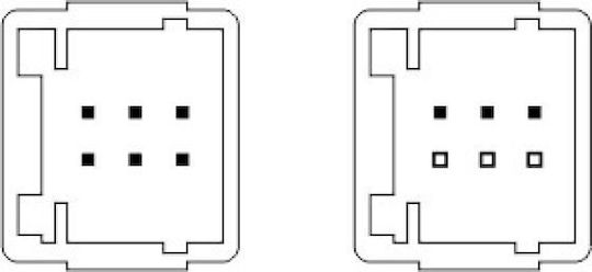 Mcar Car Window Switch for Citroen C4 9pin