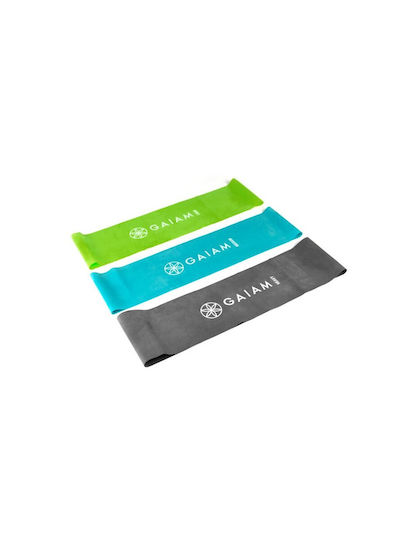 Gaiam Mini Band Σετ 3τμχ Πολύχρωμα 0.3m