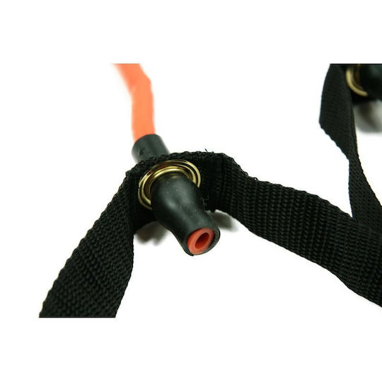 Body Sculpture Body Sculpture Resistance Band Gymtube Soft with Handles Gray 2.2m