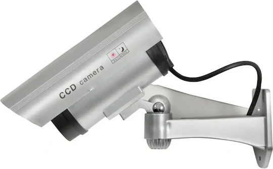 Attrappen Überwachungskamera Dummy Außeneinsatz Rotes LED Basisstütze