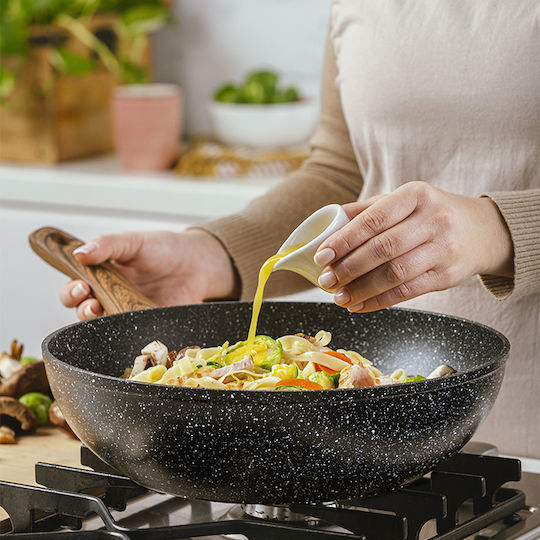 Nava Nature Asian & Feast Chef Cookware Set from Aluminum with Non-stick Coating 3 Pieces