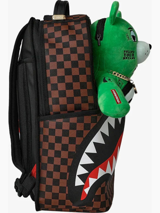 Sprayground Ghiozdan de Spate pentru Școala Gimnazială - Liceu Bear Pouch 2N1 Dlxsv