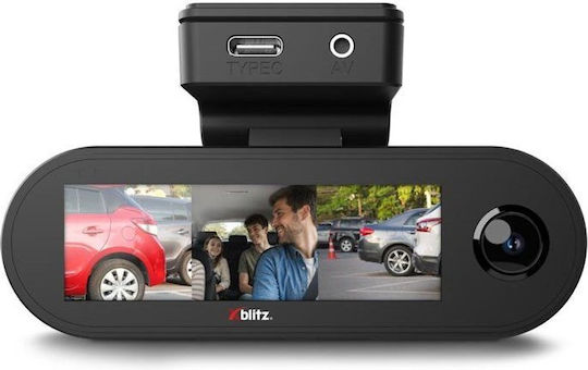 Xblitz Set Autodigitale Videorekorder auf Windschutzscheibe 1440P Mit Bildschirm 3.2 Wi-Fi GPS & Rückfahrkamera