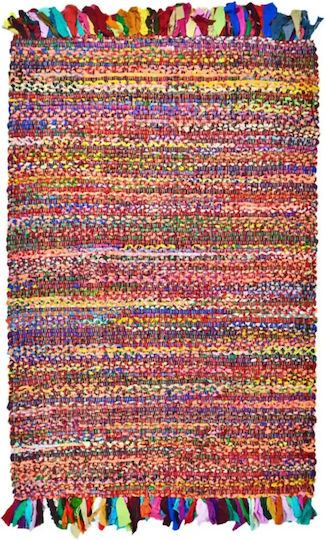Covor Din Iută 80x140cm Roșu Cărămiziu