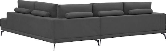 Selio Corner Couch with Left Corner Anthracite 300x240x100 cm