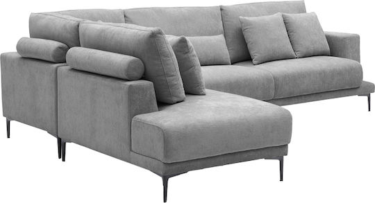 Maliva Ecke Sofa mit Rechte Ecke Grau 280x210x100cm