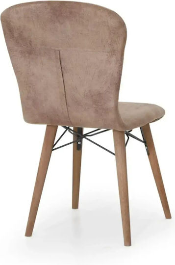 Scaun Sala De Mese Cu Material Textil Gri