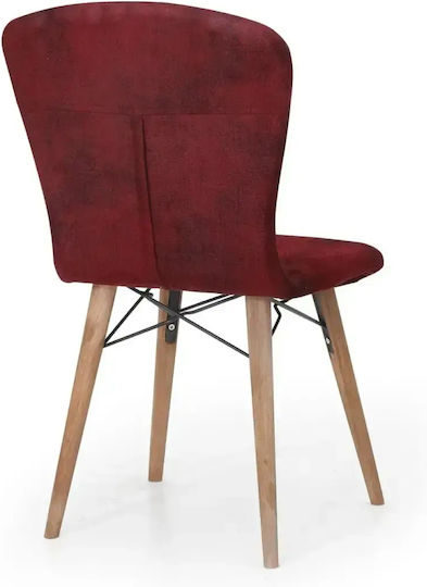 Scaun Sala De Mese Cu Material Textil Verde