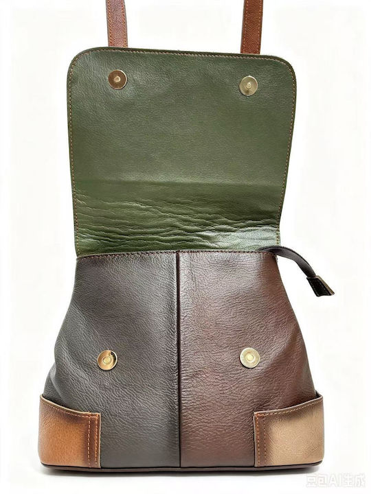 Giachou Damen Handtaschen und Damentaschen Leder Schulter Braun 88106