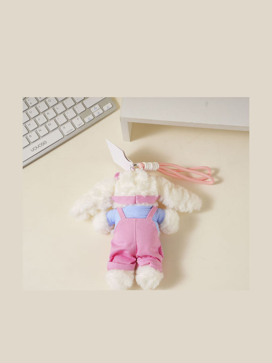 Ключодържател Plushy Кукла Розова Салопета Hy-mr8001