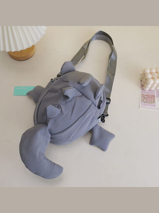Kids Shoulder Bag Grey