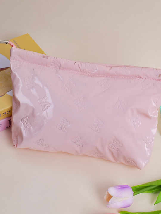 Kulturbeutel Fächer Tasche – Rosa