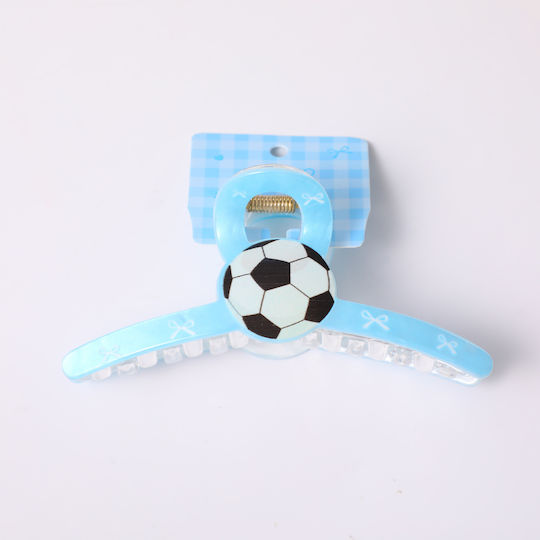 Clamă De Păr Soccer Încrucișată – 13 Cm