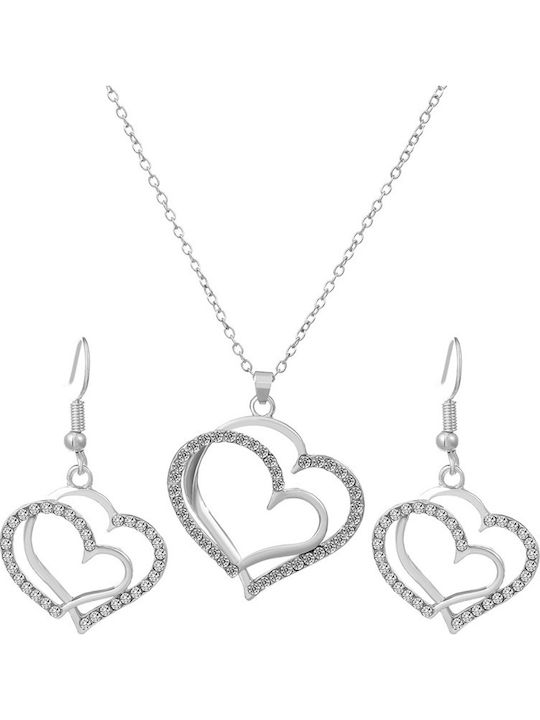 Schmuckset mit Steinen Schmuckset mit Steinen