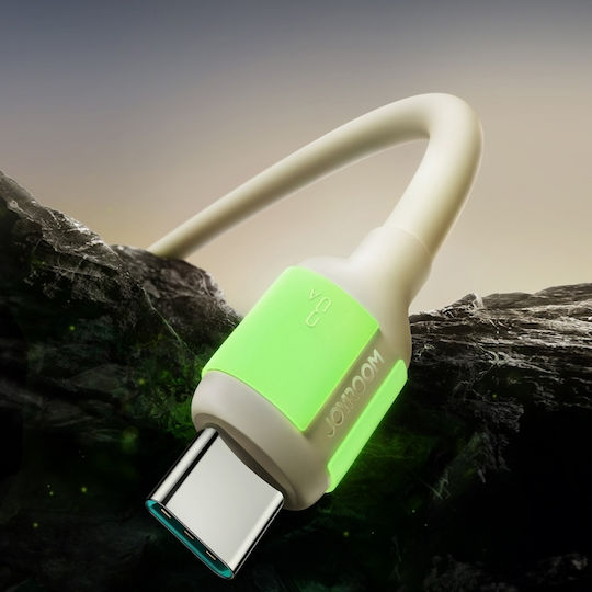 Joyroom Cablu USB-C tată - USB-A 30W Bej 2m S-A53 3A
