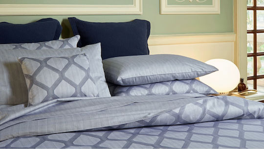 Valeria Home Σετ Υπέρδιπλη 240x220cm Σεντονια Cidade – 100% Midnight