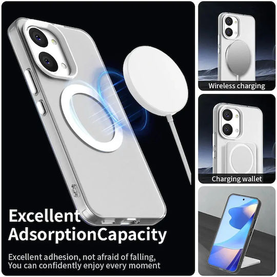 Orso Magcase Back Cover Plastic / Silicone White for Poco X8 Pro Max