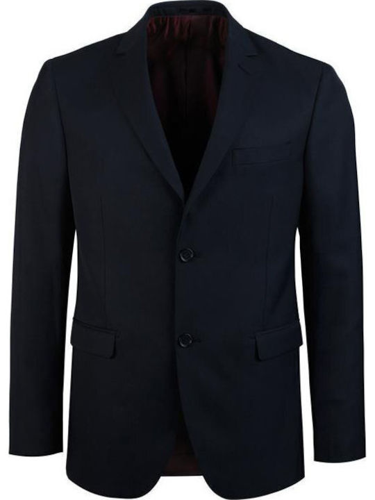 Men’s Suit Jacket Blue-black