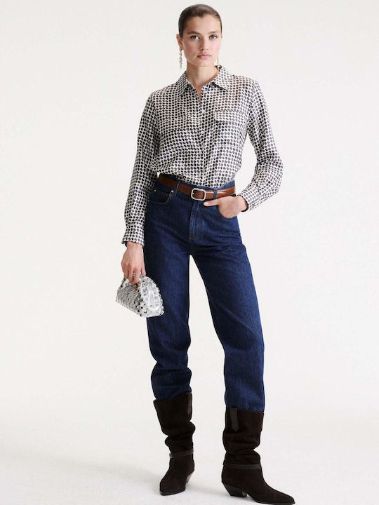 Long Sleeve Women's Silky Shirt