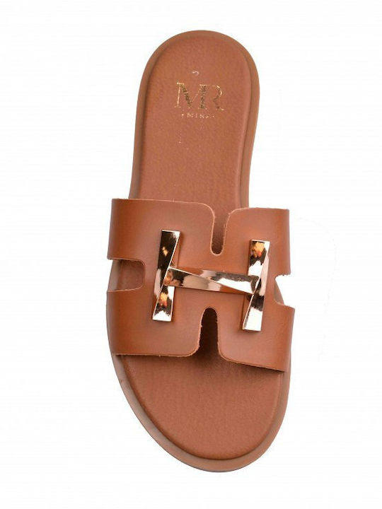 Women's Flat Sandals Tabac Brown