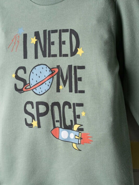 Hommies Детска Пижама Мента H726