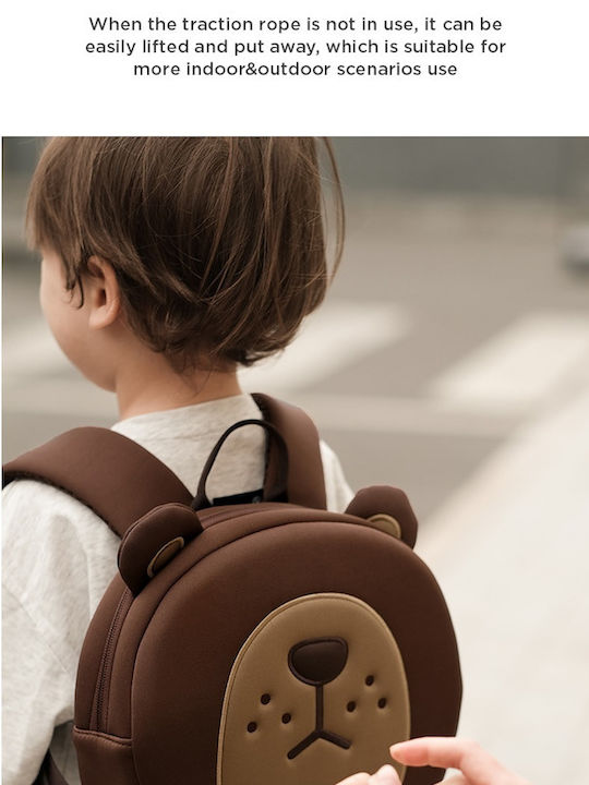 zoy zoii Kids Brown Backpack Bag 32cm