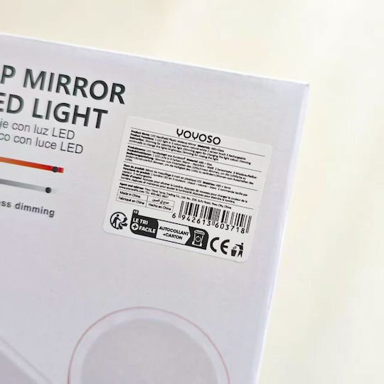Makeup Mirror Purse with Light Random Selection