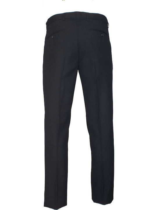 Pantaloni În Fit Regular Negru