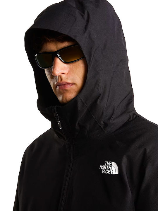 Waterproof and Windproof Black Jacket