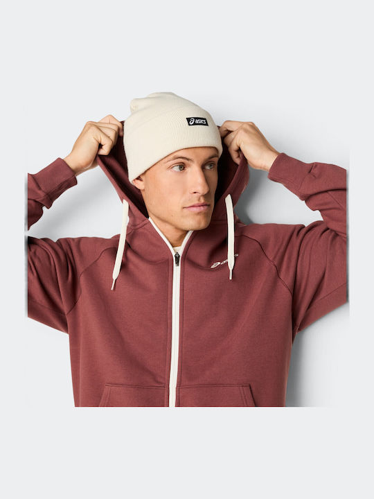 Men's Fleece Jacket Fleece Red