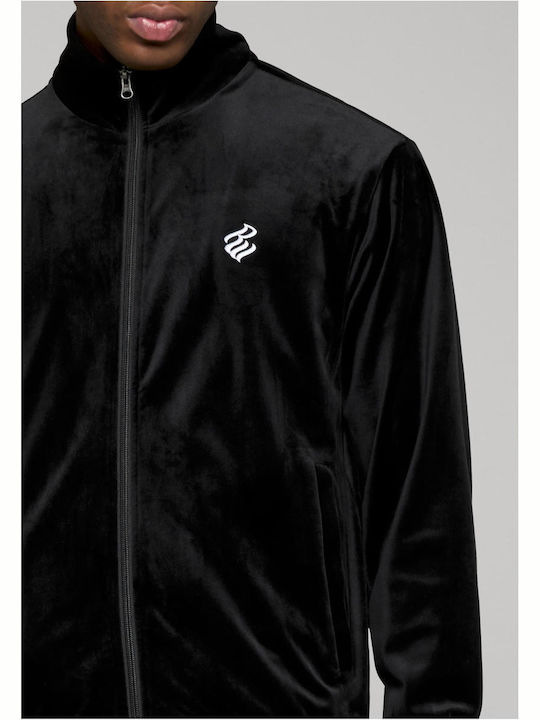 Herren Fleecejacke Schwarz