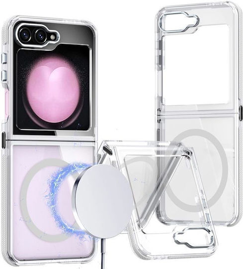 Orso Crystal Rückseite Umschlag Silikon Transparent (Galaxy Z Flip)