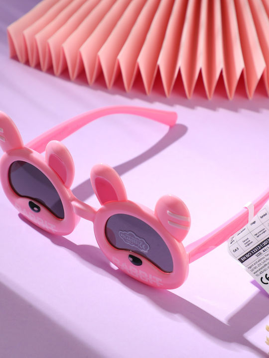 Kids Sunglasses Animals Pink