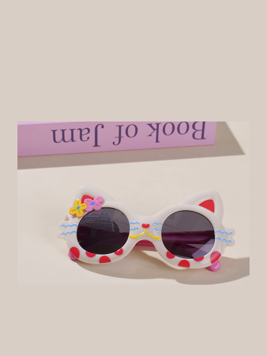 Kids Sunglasses Animals White