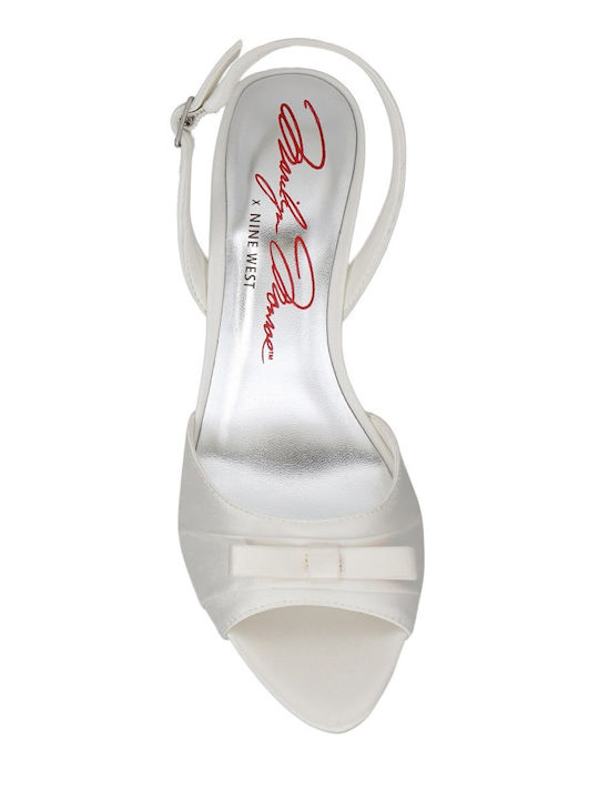 Fabric Sandals White