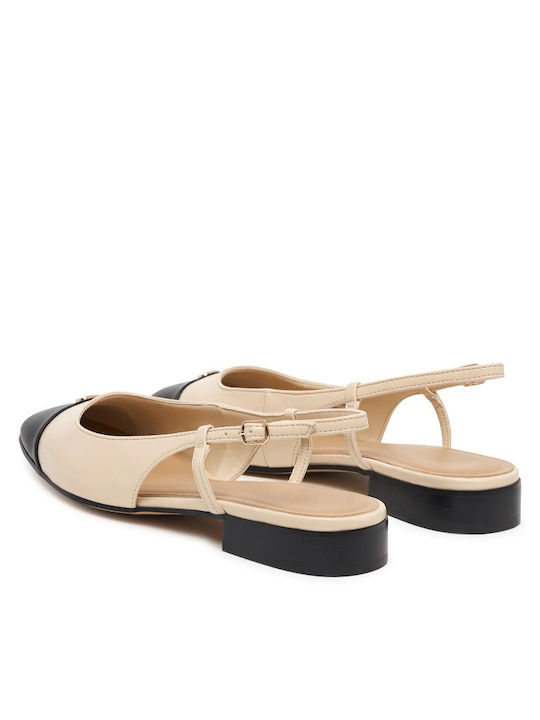Damen Ballerinas in Beigen Farbe